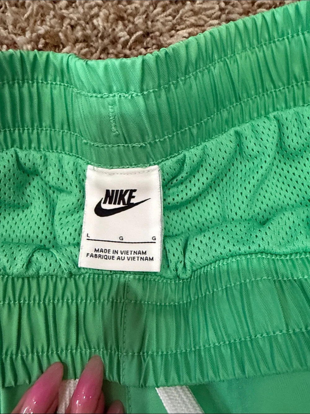 Nike Men’s Mint Green Swim Trunks